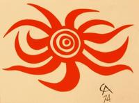 Alexander Calder Sunburst Lithograph - Sold for $1,062 on 04-11-2015 (Lot 374).jpg